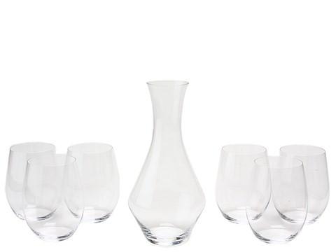 Riedel O Stemless Non-Crystal Cabernet/Merlot Wine Glass, Set of 6