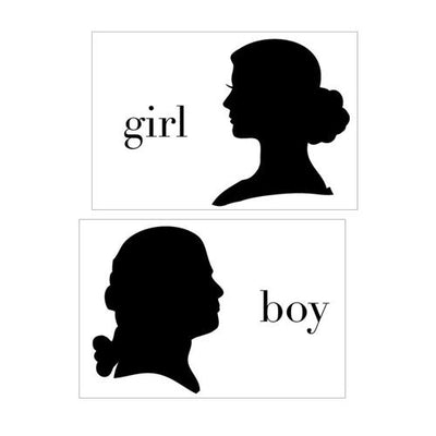 Girl and Boy Paper Placemats placemats Cooks' Nook