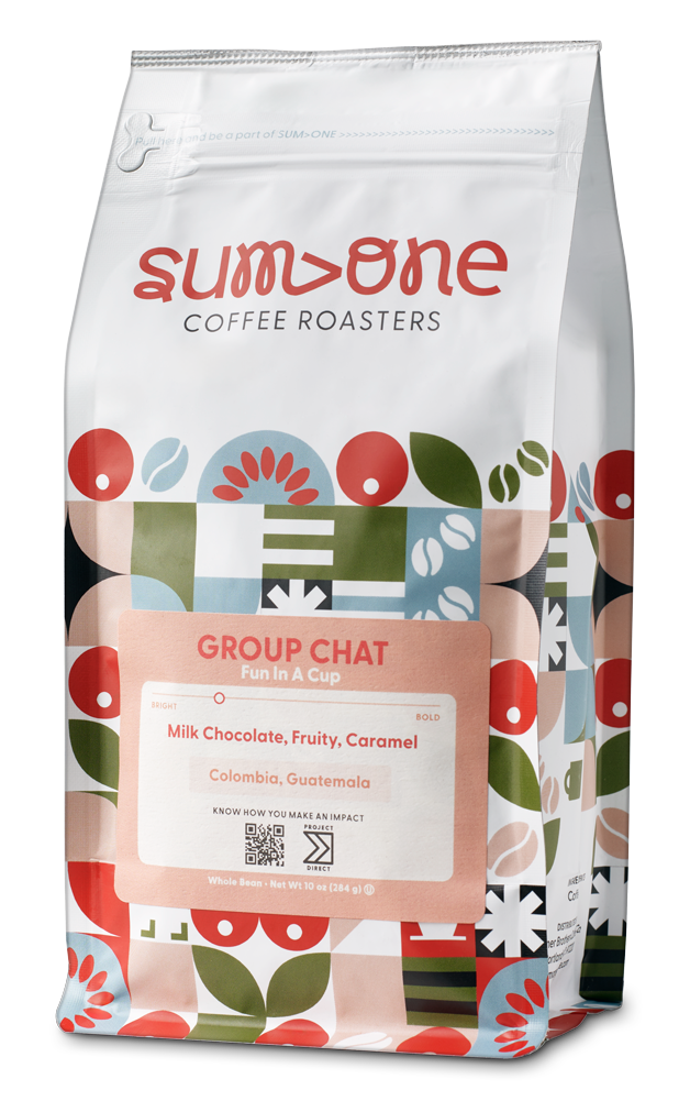 SUM>ONE GROUP CHAT Direct Trade Coffee - 5lb