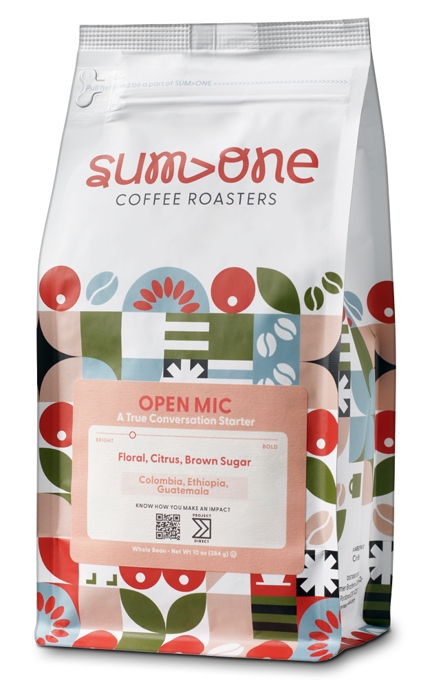 SUM>ONE OPEN MIC Direct Trade Coffee - 5lb