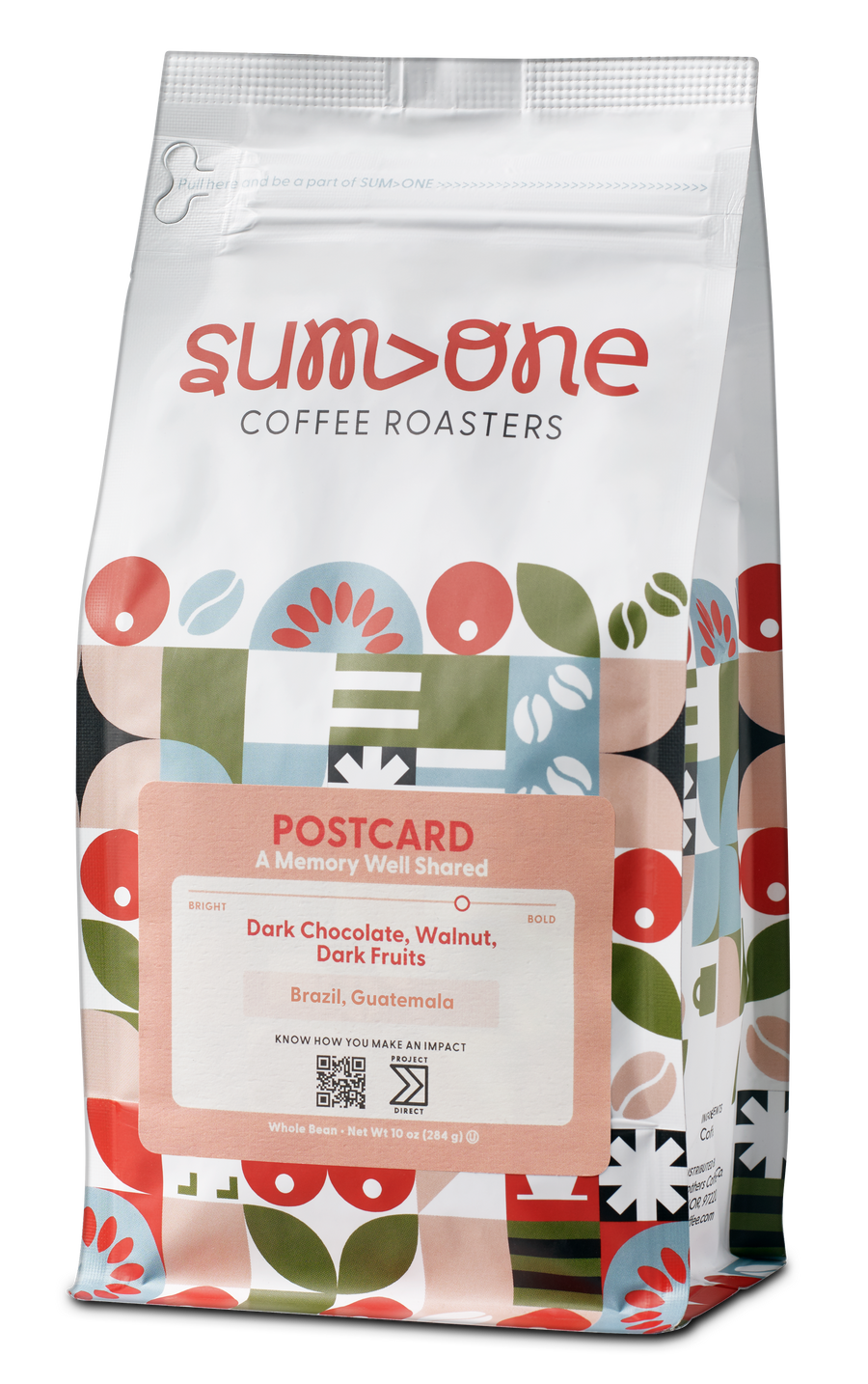 SUM>ONE POSTCARD Direct Trade Coffee - 5lb