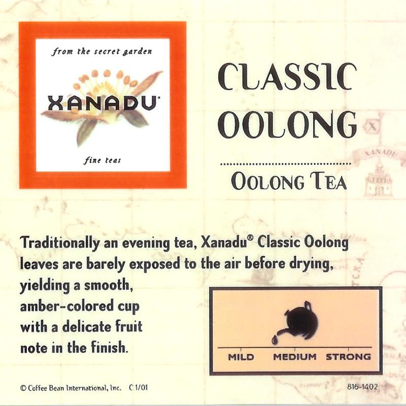 Classic Oolong Tea - 2lb tea Xanadu 