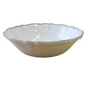 Antique White Bowl melamine plates la cadeaux