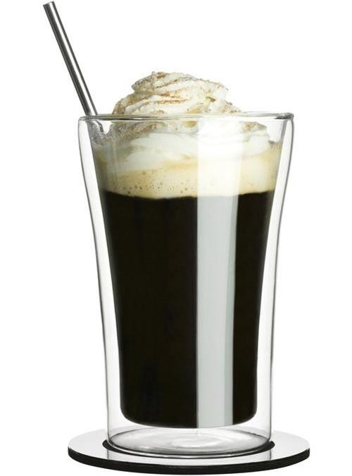 Irish Coffee Double Wall Glass Set double wall coffee set Sagaform 