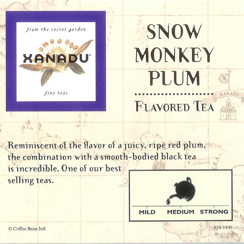 Snow Monkey Plum - 2 lbs. Tea Xanadu 
