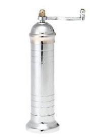 Chrome Pepper Mill - 8" Pepper Grinder Cooks Nook