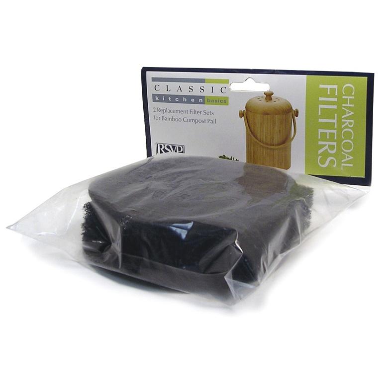 Bamboo Compost Pail Replacement Filter Compost Pail Endurance