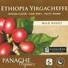 Ethiopian Yirgacheffe Fair Trade Organic Coffee - 5lb coffee Panache