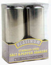 Stainless Steel Salt & Pepper Shakers Salt & Pepper Shakers Charcoal Companion 