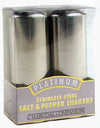 Stainless Steel Salt & Pepper Shakers Salt & Pepper Shakers Charcoal Companion
