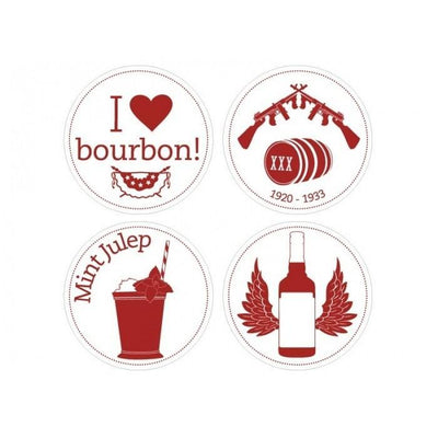 Bourbon Lover Coasters (Set of 12)