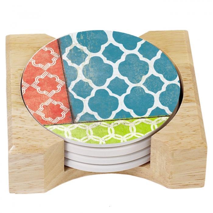 ColorTile Coaster Set