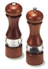 Walnut and Acrylic Pepper Mill and Salt Shaker Set salt and pepper mill olde thompson