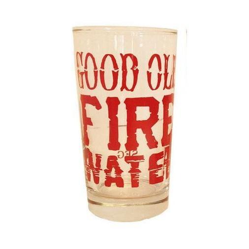 Good Ole Fire Water Glass