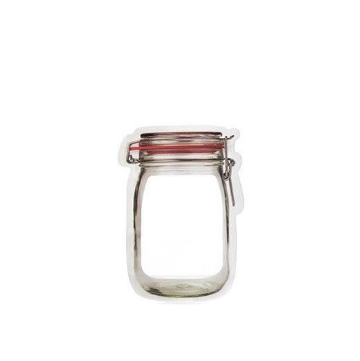 Reusable Mason Jar Storage Bag Set - Large and Medium