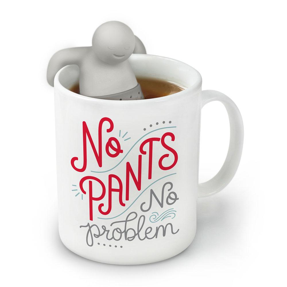 Mr Tea Infuser and Mug Gift Set mug fred