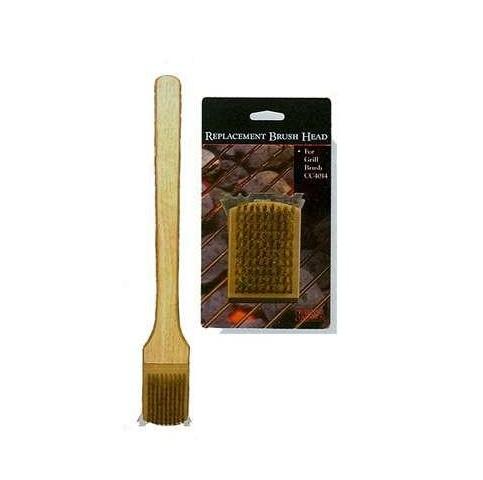 Grill Brush with Replaceable Head Set Grill Brush Charcoal Companion 